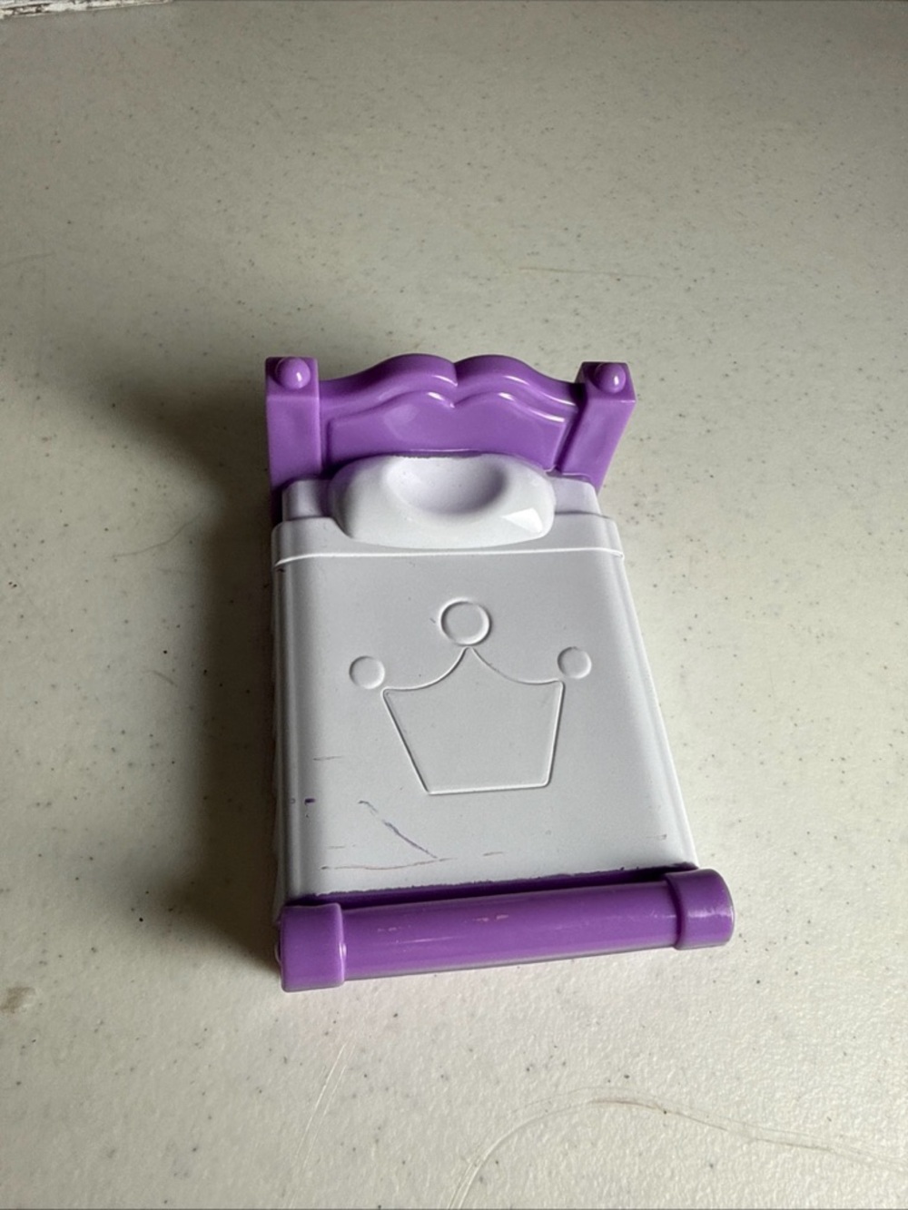 Veggie Tales Princess Castle Bed - Doll House Furniture For VeggieTales Petunia